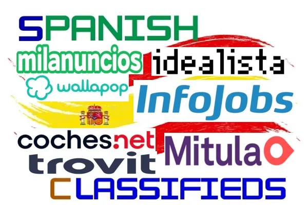 Logotipi vodećih stranica s oglasima u Španjolskoj