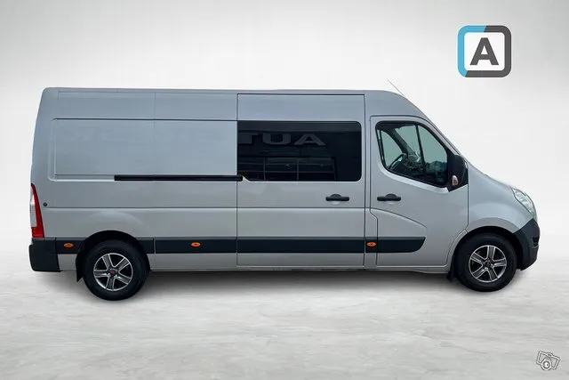 Renault Master 2,3 dCi 125hv 6MT L3H2 T35 1+4 retkeilyauto *Retkis / FiXten Oy / Siisti* - Autohuumakorko 1,99%+kulut - Image 7