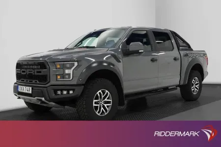 Ford F-150 Raptor 3.5 V6 456hk B&O Skinn Panorama 360° Moms